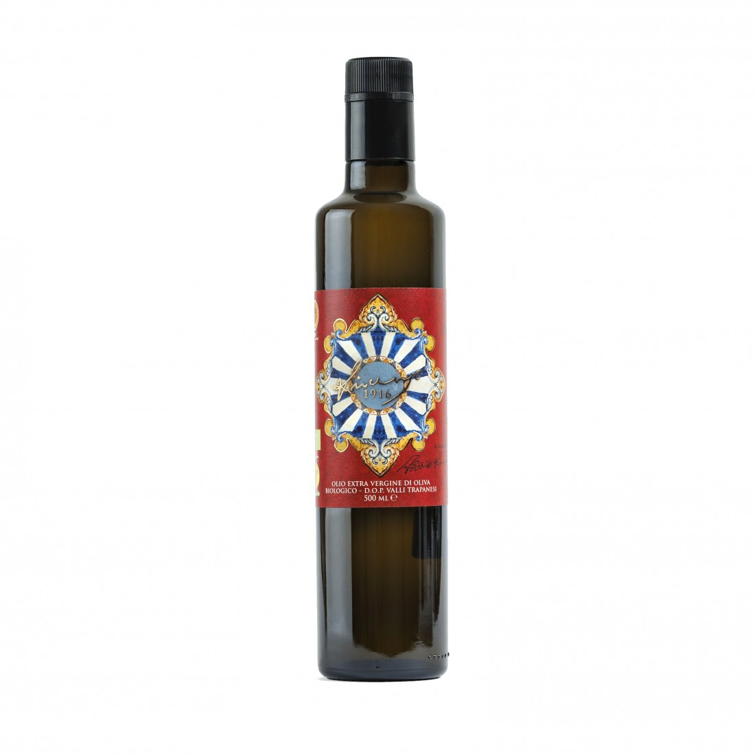Vincenzo 1916 biologico D.O.P. Valli Trapanesi - bottiglia da 500 ml